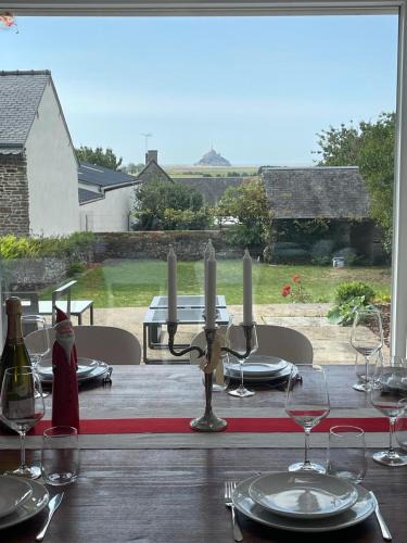 Huisnes-sur-Mer House | Le Savoir du Mont, vue Mont-Saint-Michel