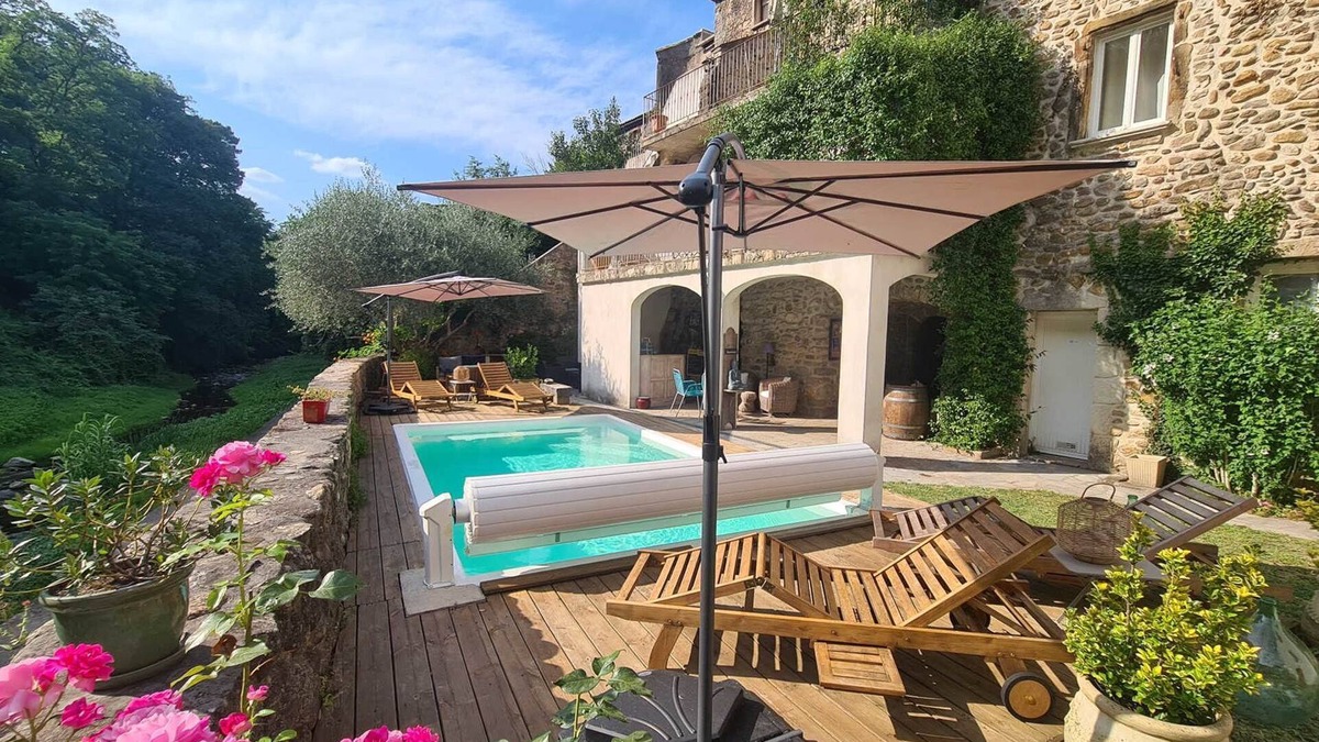 Saint-Jean-de-Valeriscle Apartment | Le soleil du sud, cottage in the Cévennes with swimming pool - Ideal for two couples