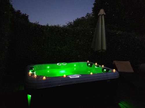 Cahuzac-sur-Vere Apartment | Le SPA d'Adélaïde son jacuzzi privé