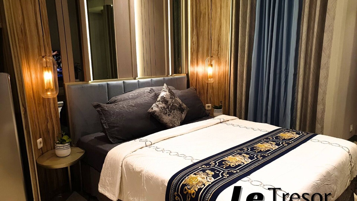 Surabaya Apartment | Le Tresor Benson Apartment at Surabaya Pakuwon Mall Free Wifi WaterHeater Balcon