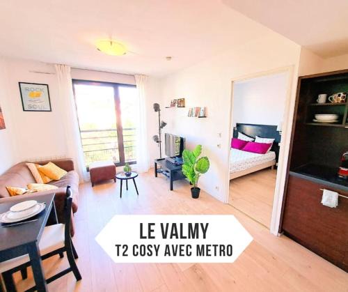Vaise Apartment | Le Valmy: appartement lumineux au pied du métro
