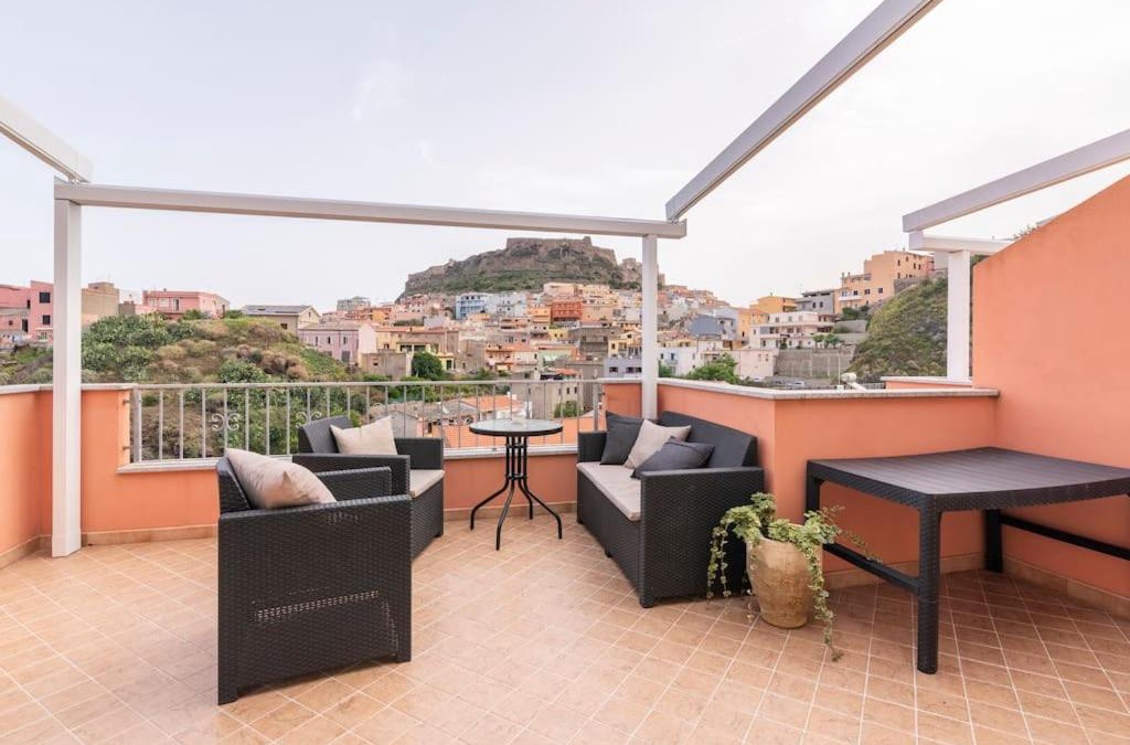 Castelsardo Historic Centre Apartment | Le Vele casa al mare panoramica