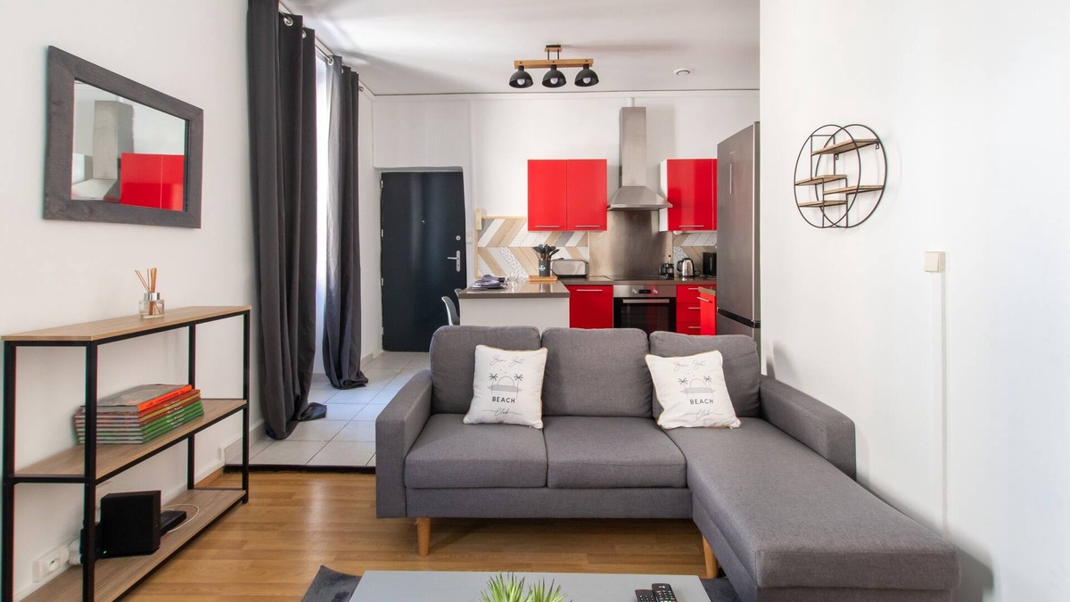 Quartier Administrations Apartment | Le Vermillon - Appt proche Arènes de Nimes