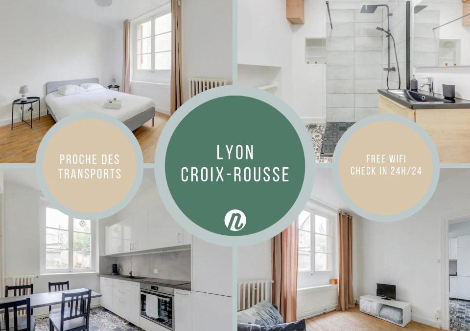 Boucle - Gros Caillou Apartment | Le White Cozy - Lyon - Croix Rousse