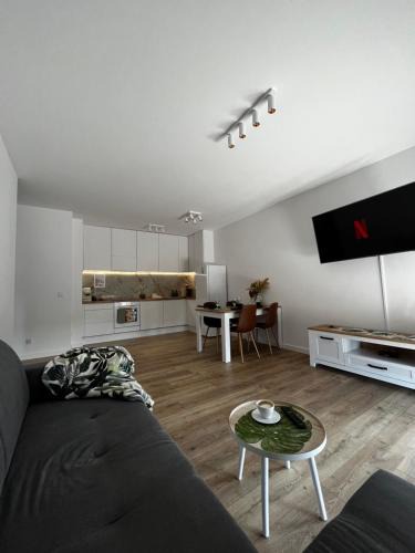 Lodz Apartment | Leaf Apartament Łódź prywatne miejsce parkingowe