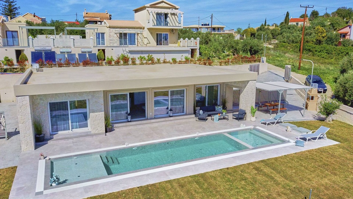 Kavvadades Villa | Lefkimmiatis Villa Marialena Newly Built