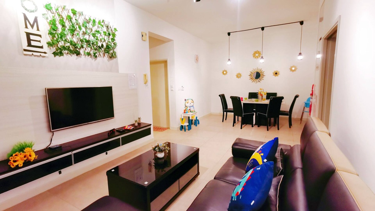 Medini Apartment | Legoland-5min walk @ Happy Glory Suite Kids friendly families 1-8pax wth bathtub
