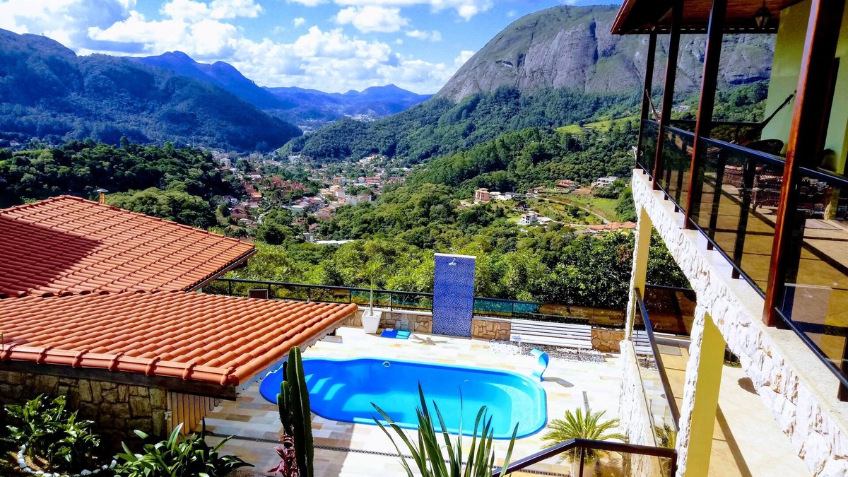 Nova Friburgo House | Leisure House with Pool