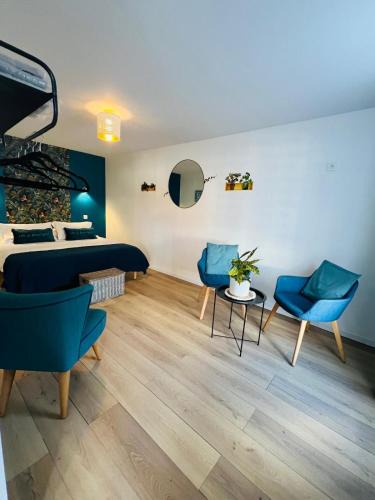 Calais Frethun Bed & Breakfast | Les 2 caps studio beach