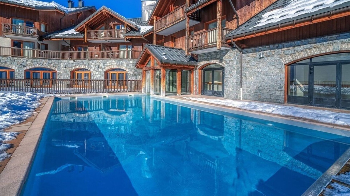 Le Corbier Apartment | Les Alpages du Corbier C301 - Piscine partagée