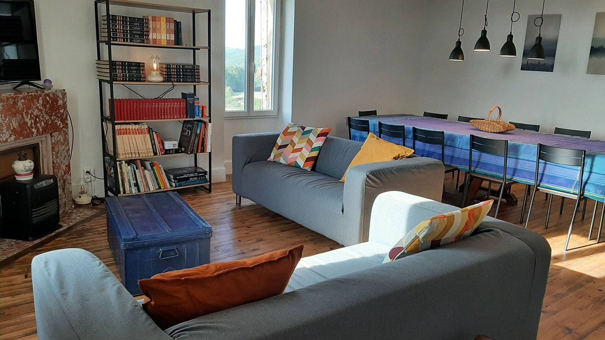 Saint-Andre-de-Najac Villa | Les Carbonniers - Country house, ideal for families or groups