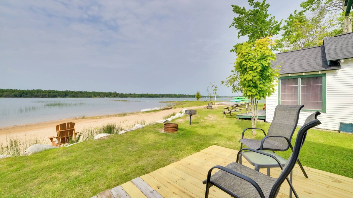Cedarville Cabin | Les Cheneaux Islands Retreat 2: Boat, Fish & Swim