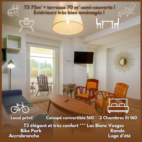 Orbey Apartment | Les Iris Blancs