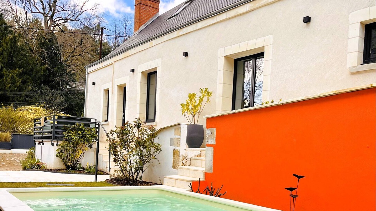 Vouvray House | Les Javelles, house with swimming pool