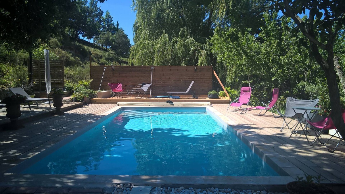 Saint-Martin-de-Bromes House | Les Terrasses du Castelleras - rental with pool up to 6 pers.