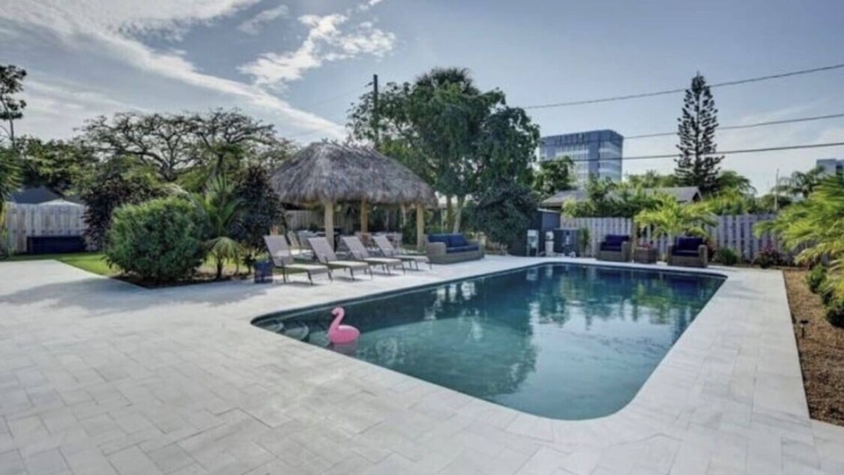 Harbor Village Villa | Less than a Mile to the beach! Walk to shops and beach! Villa pool house dream!
