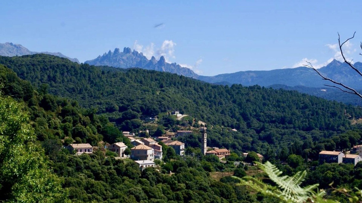 Levie House | LEVIE 30km from Propriano, House in the heart of the village, air conditioning