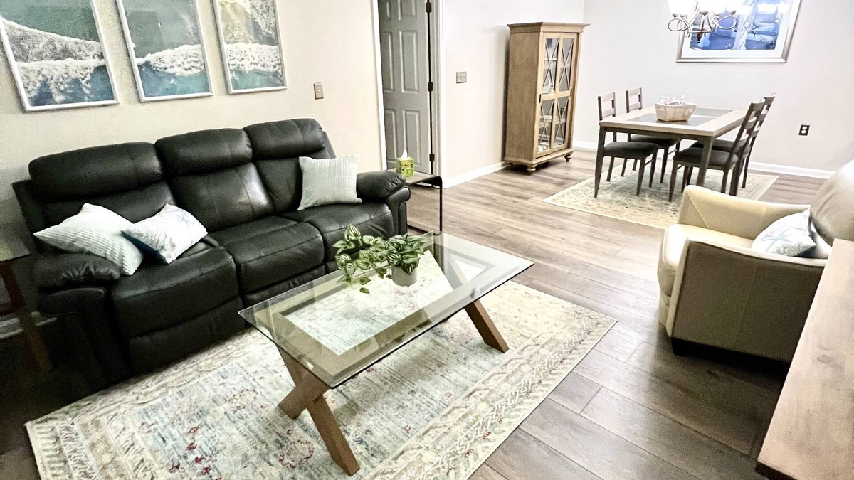 Villages of Five Points Condo | Lewes Beach town Condo on 1st Floor!