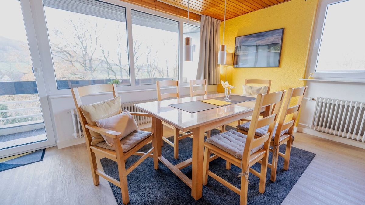 Hemfurth-Edersee Apartment | Light-flooded architect house in a quiet location FeWo "Yellow"