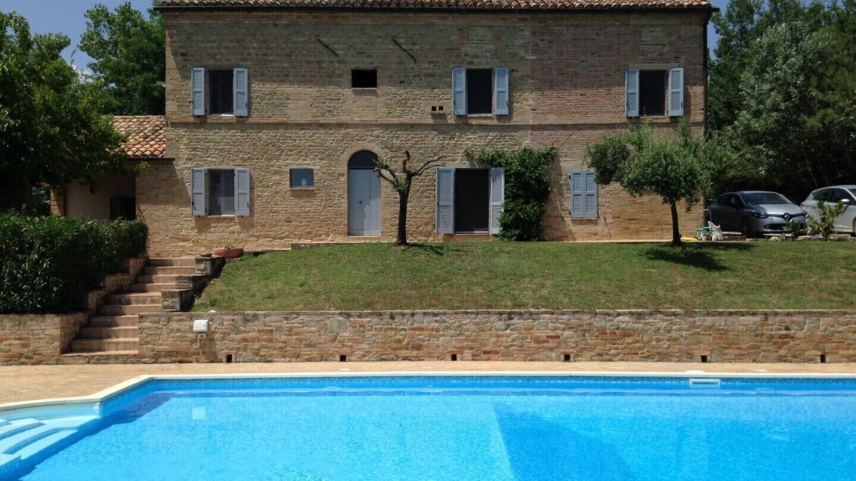 Tolentino Other | Light & spacious, old, stone Farmhouse w large pool, privacy & stunning views!
