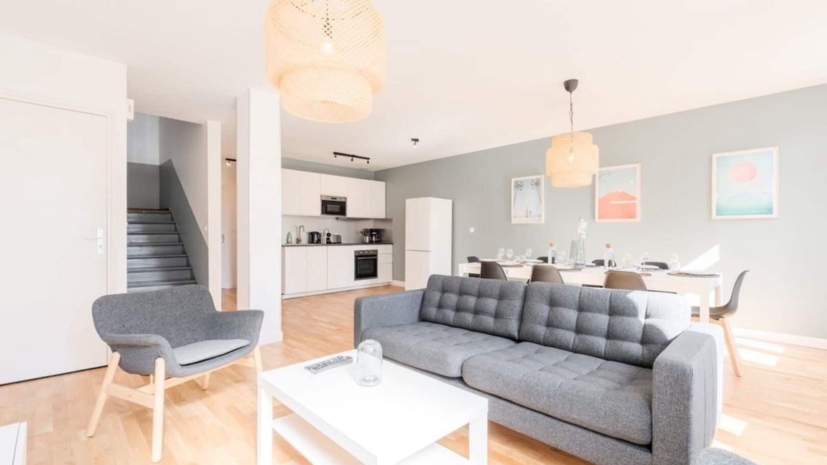 Vauban Esquermes Apartment | Lille center - 4 bedroom duplex apartment!