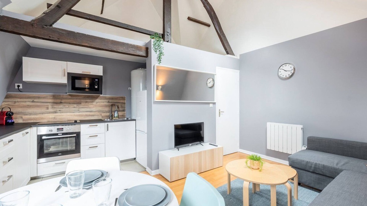 Lille-Moulins Apartment | Lille proche Wazemmes/Jb Lebas - 2 bed apartment