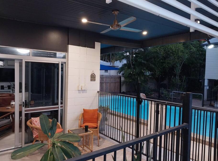Hermit Park Apartment | Lily St Courtyard Oasis