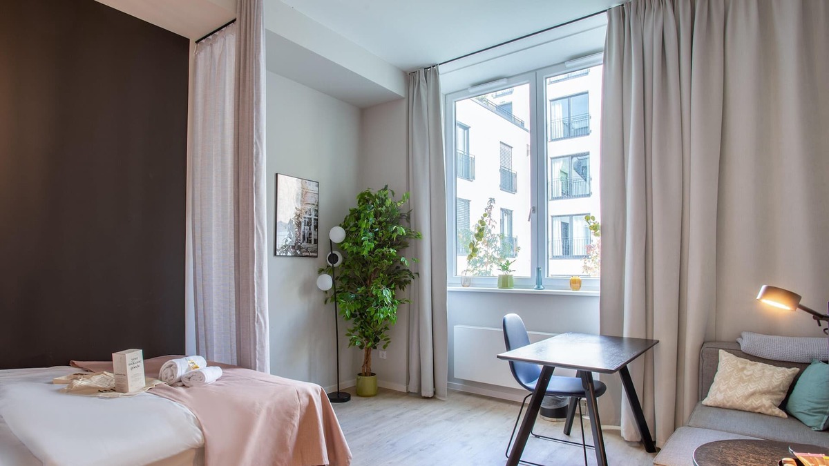 Stadtmitte Apartment | limehome Düsseldorf | Single Suite