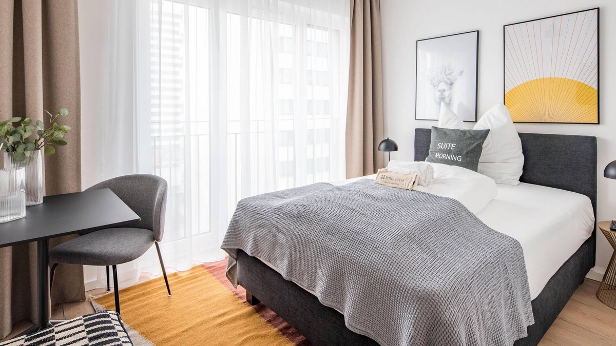 Bahnhofsviertel Apartment | limehome Frankfurt Gutleutstr. | Single Suite L