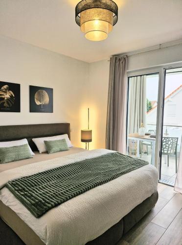 Niedernberg Apartment | Limes2Living-Loggia-Self check-in-Gratis parken