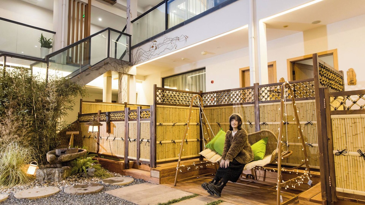 Lin'an Hotel | Lin an Hot Spring Story Family Homestay