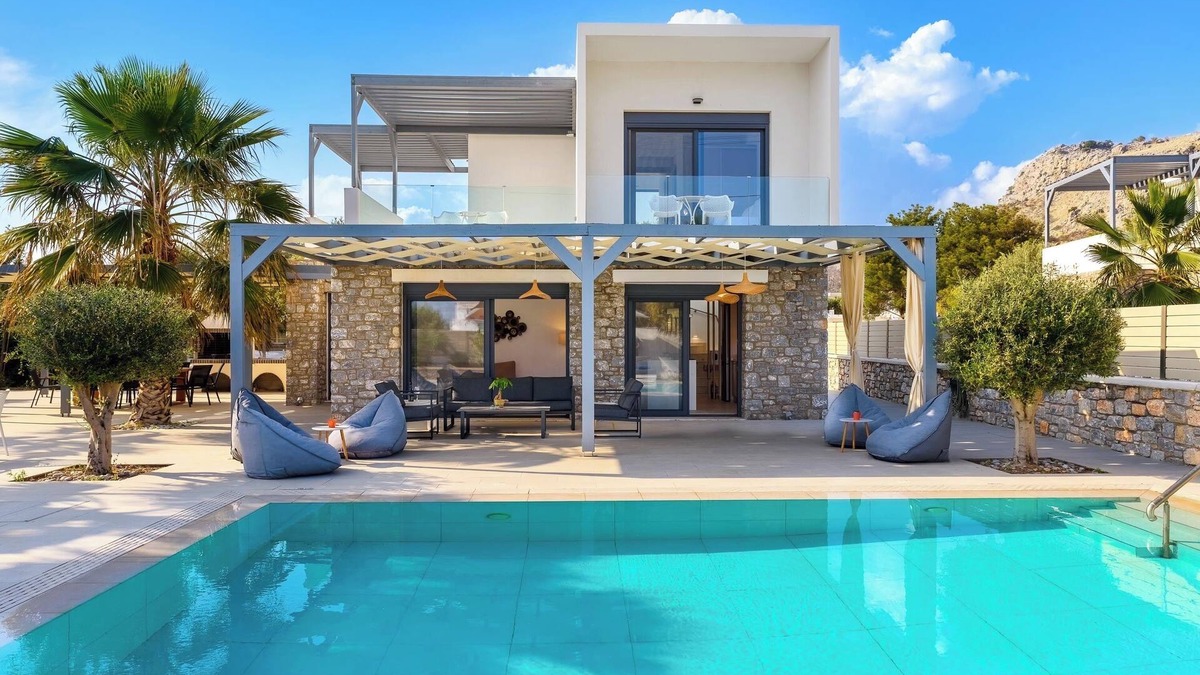 Kiotari Villa | Lindian palms - Artemi villa