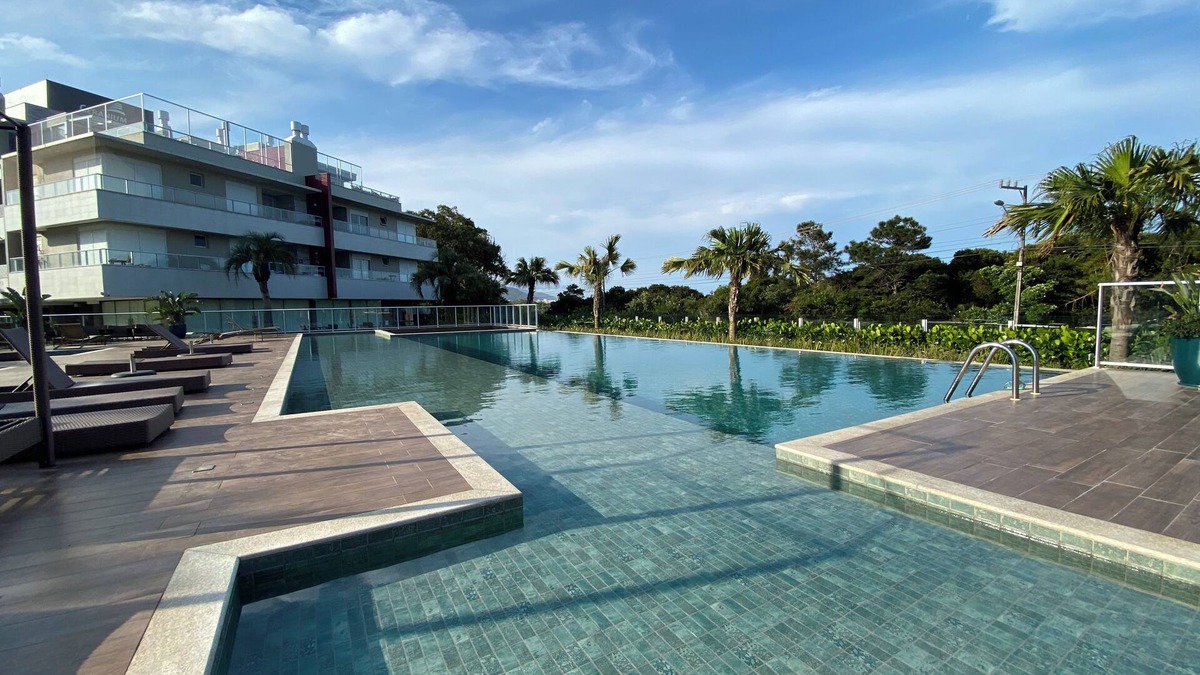 Campeche Norte Apartment | Lindo Apto em Condo Clube em Frente ao mar do Campeche