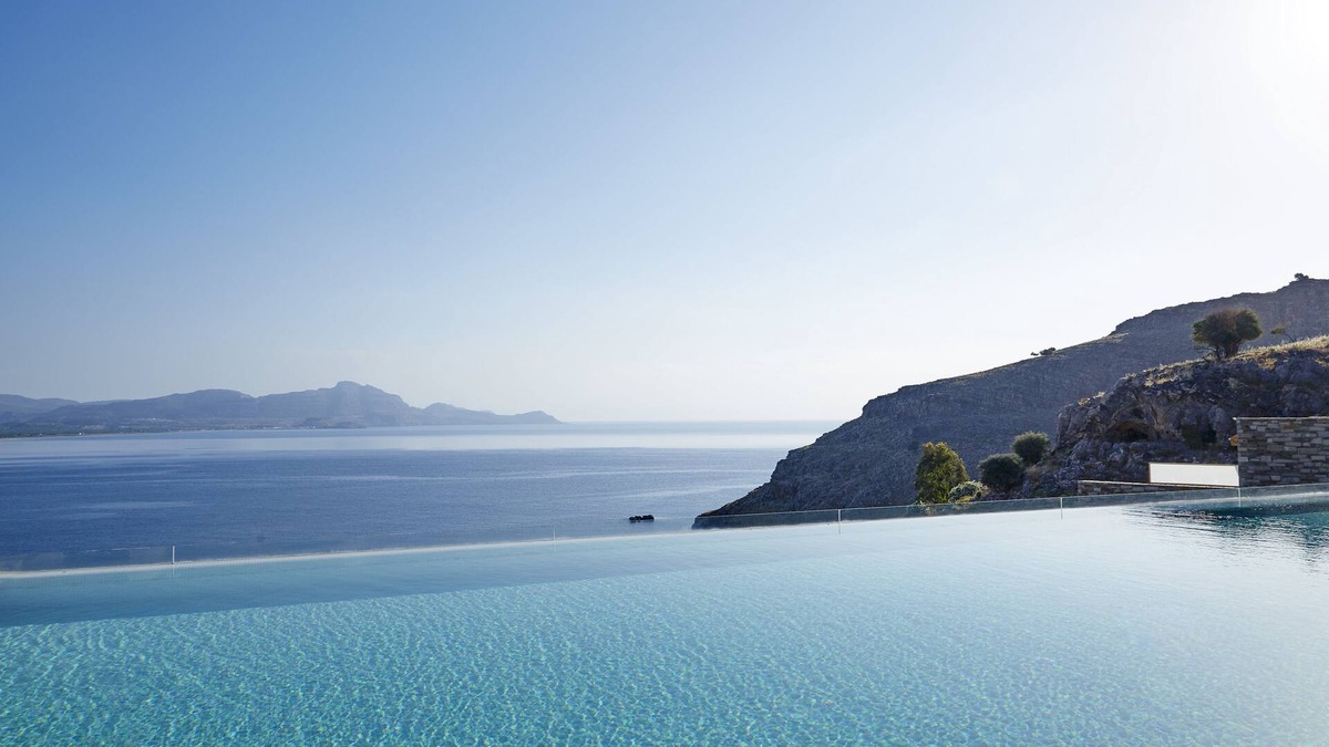 Vlicha Hotel | Lindos Blu Luxury Hotel & Suites - Adults Only