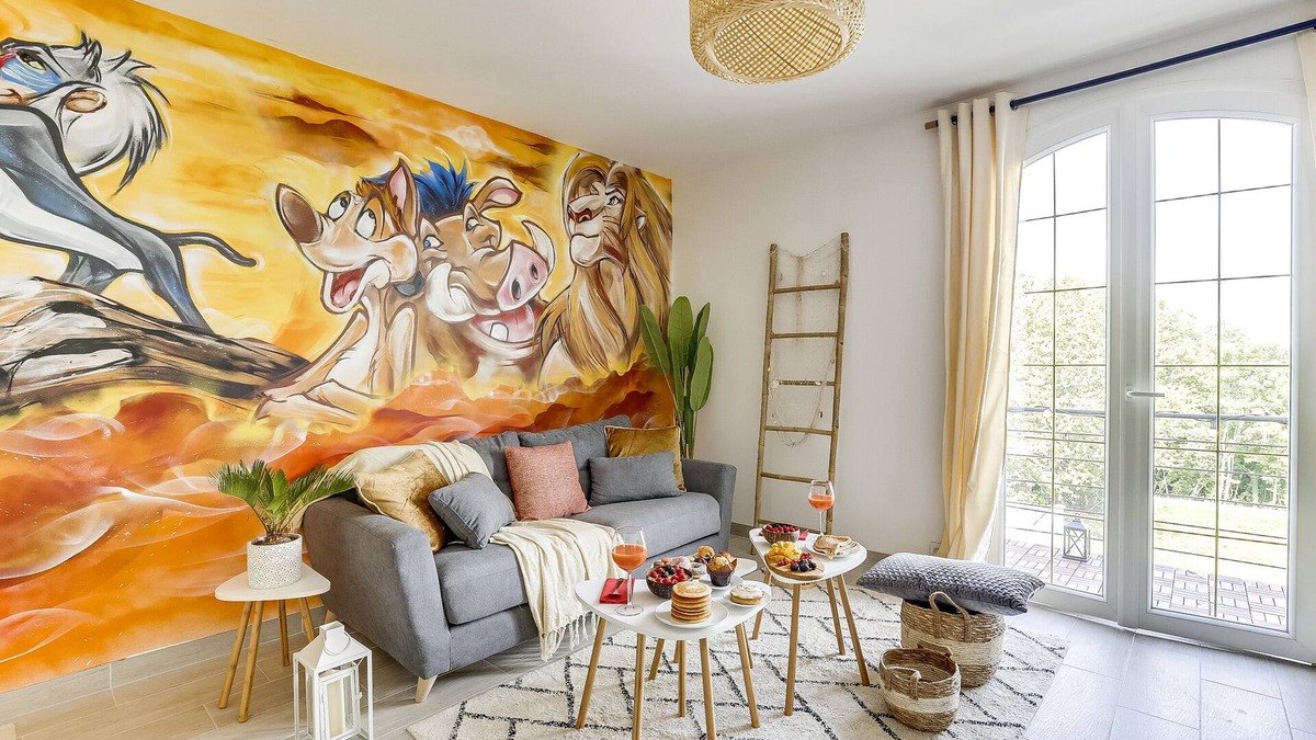 Coupvray Apartment | Lion King Suite - 4P near Disneyland Paris