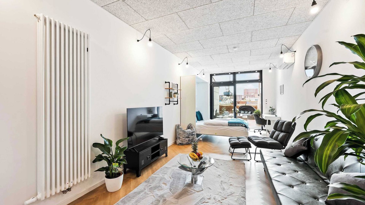 Neckarstadt-West Apartment | LiT LiVING: LuxusLoft | Box SprIng | Air Con | BBQ