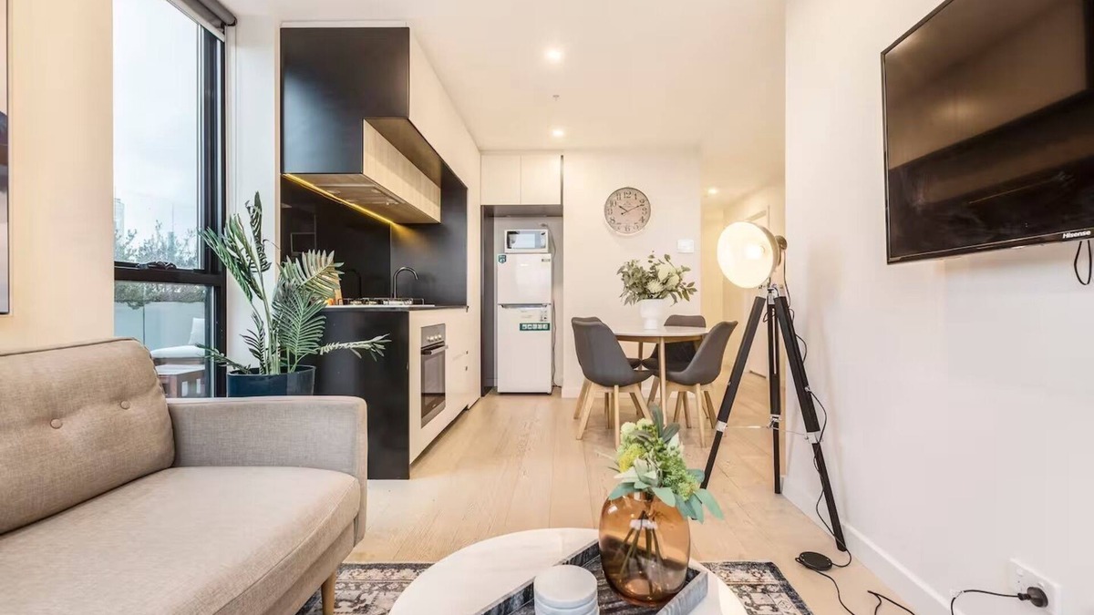 Southbank Apartment | Little French Apartment With Wrap-Around Balcony