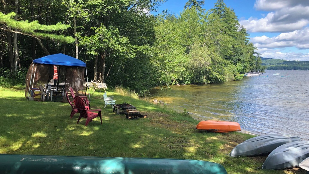 Franklin Cottage | Little Loon Cottage and Beach on Webster Lake