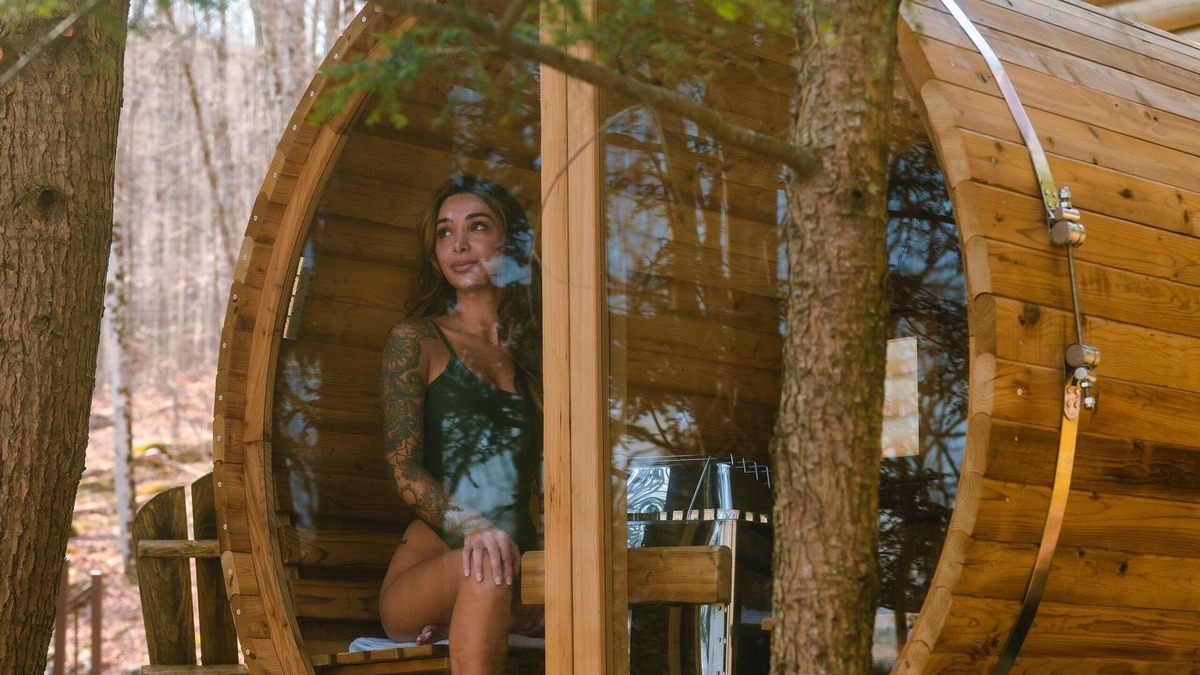 Hunter Cabin | Little Timber Lodge - 3BD Modern Wellness Retreat. Sauna, Cold Plunge, 2 Acres