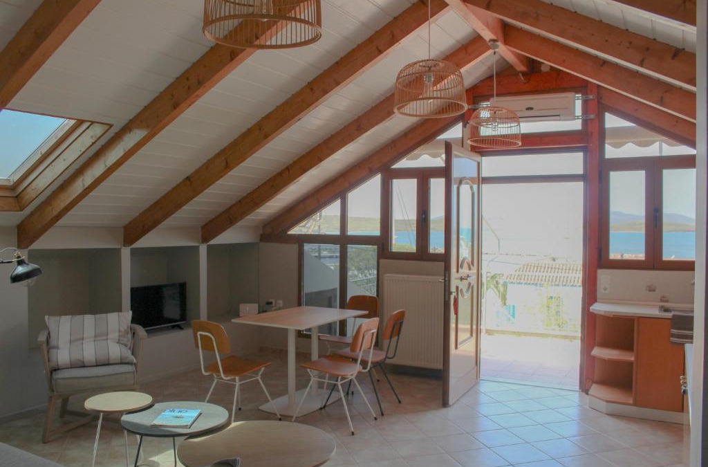 Moudros Apartment | Live in Lemnos Attic Apartment