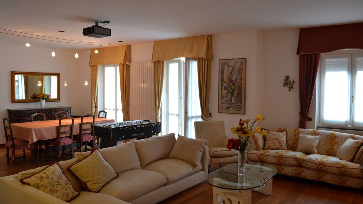Calvairate Apartment | Live Luxuriously in Milan: 4BR/4BA Apartment w/Triple Kitchen & Living Room