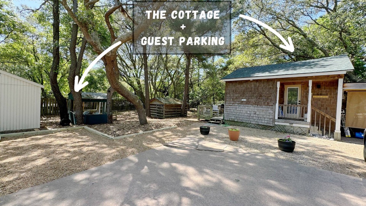 Southern Shores Apartment | Live Oak Cottage - 'tiny house'/walk to beach