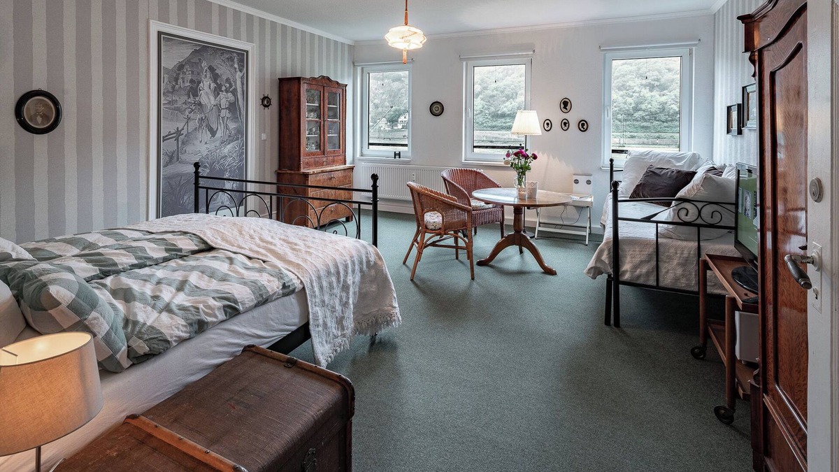 Mainz-Bingen Apartment | Live romantically in Kaub directly on the Rhine