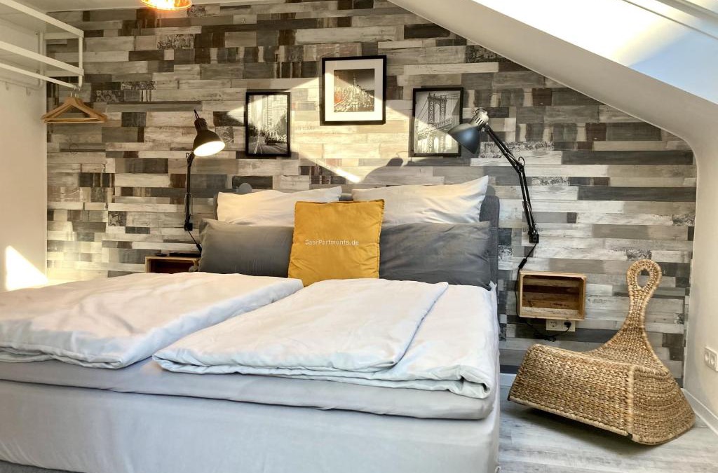 Am Staden Apartment | Living at Saarpartments - AdultsOnly - Business & Holiday Homes with Kitchen for Long- and Short Term stay, 3 min to St Johanner Markt and Points of Interest