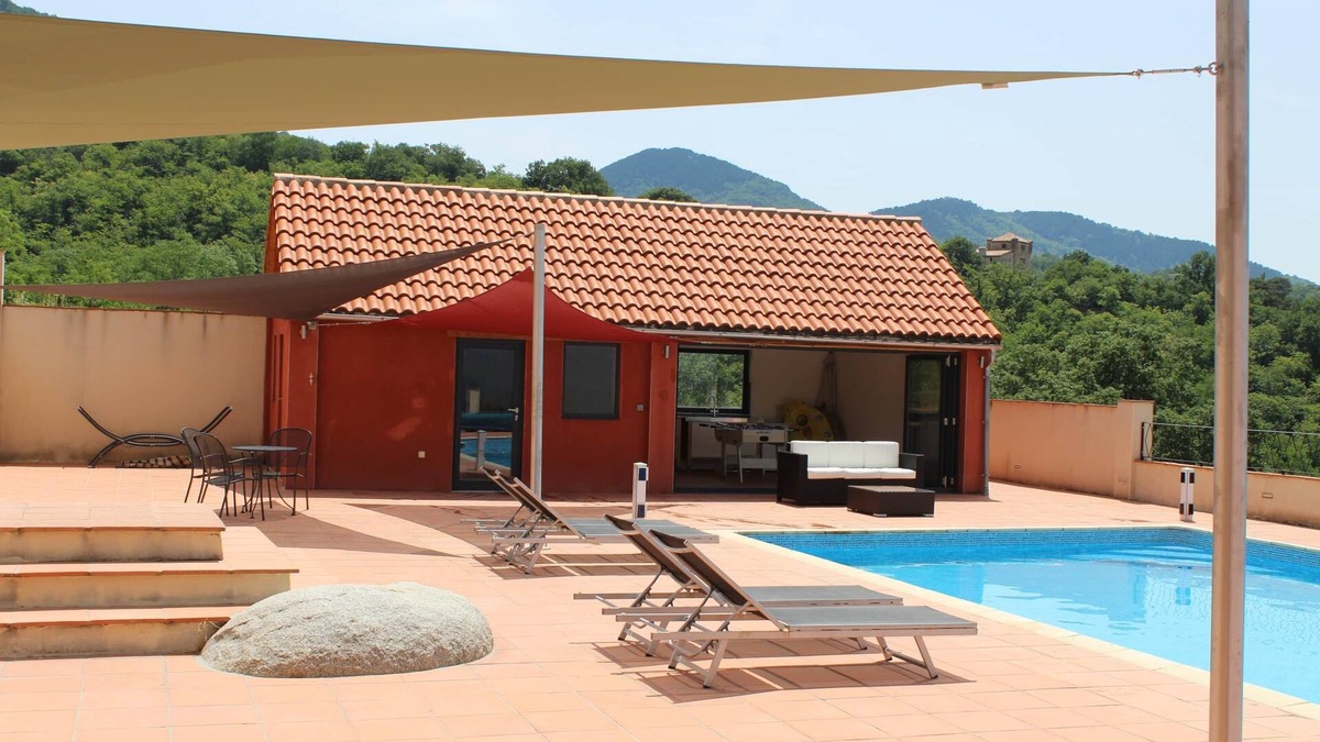 Saint-Laurent-de-Cerdans Other | Lo Boix: Le Canigou - 2 bed luxury gite with pool