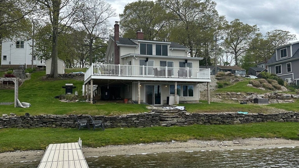 Coventry Lake House | Located on Coventry Lake. Walk out the back door and you are in the lake!