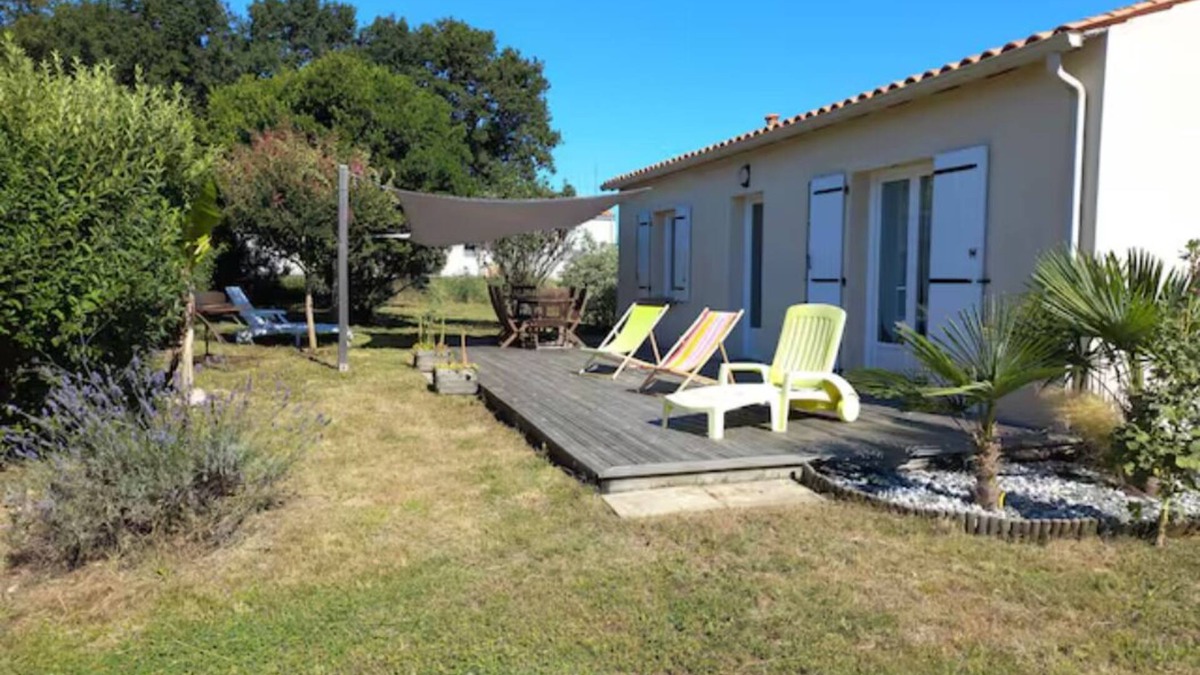 Cravans House | Location Maison 60 m2 Avec Jardin Proche Plages Meschers Royan