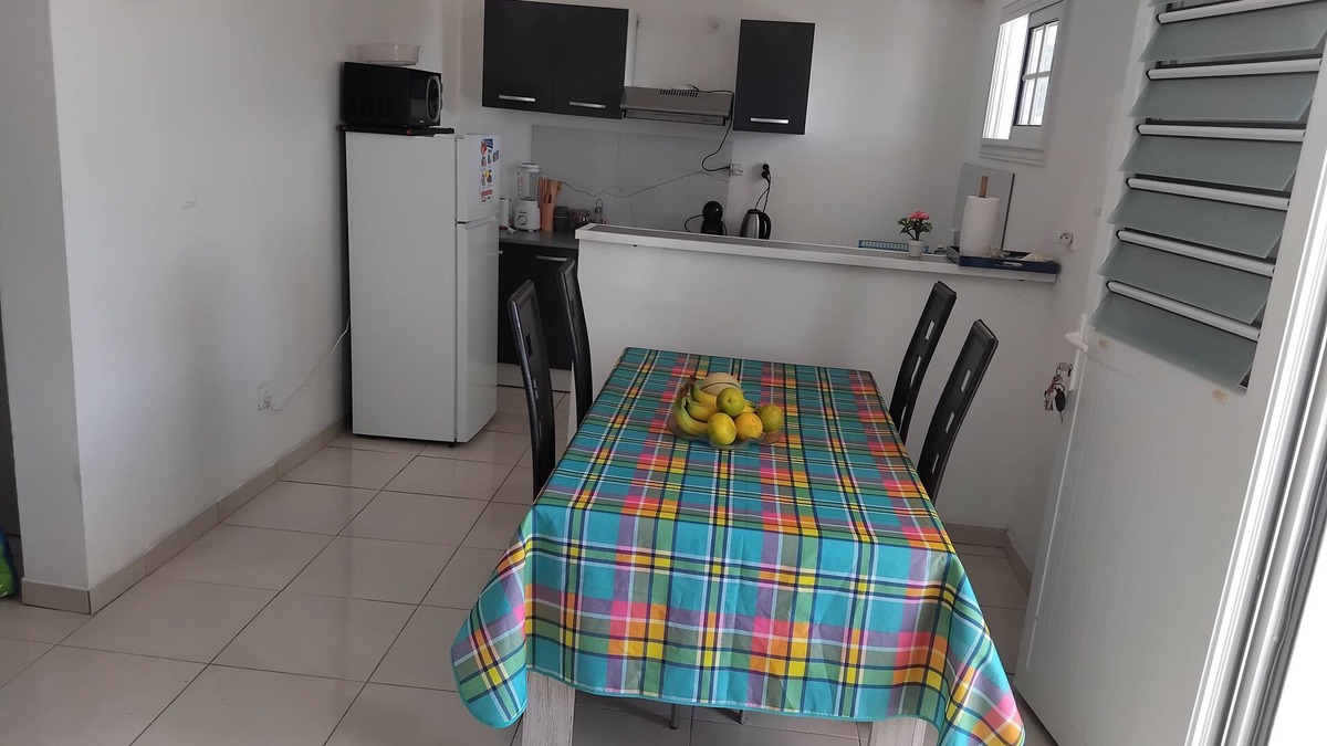 Riviere-Pilote Villa | Location saisonnière d'un T3 meublé à 5 mns du bourg de rivière pilote