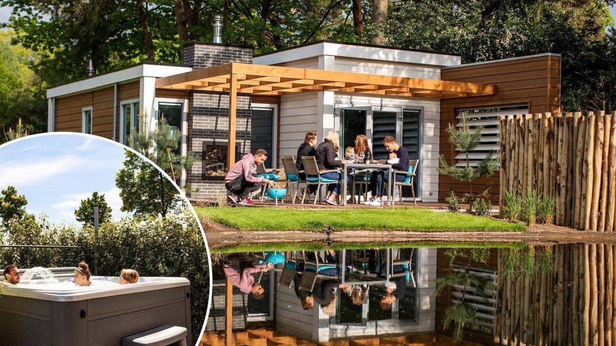 Lunteren Ski Chalet | ✓ Lodge Royal at Landgoed de Scheleberg ✓ Vacation house for 4 people ✓ Located in Lunteren (Gelderland) ✓ Vacation park in the Veluwe ✓ Book directly with the park