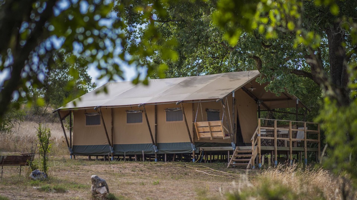 Lalbenque Cottage | Lodge tent at the Poudally cottage in the heart of nature